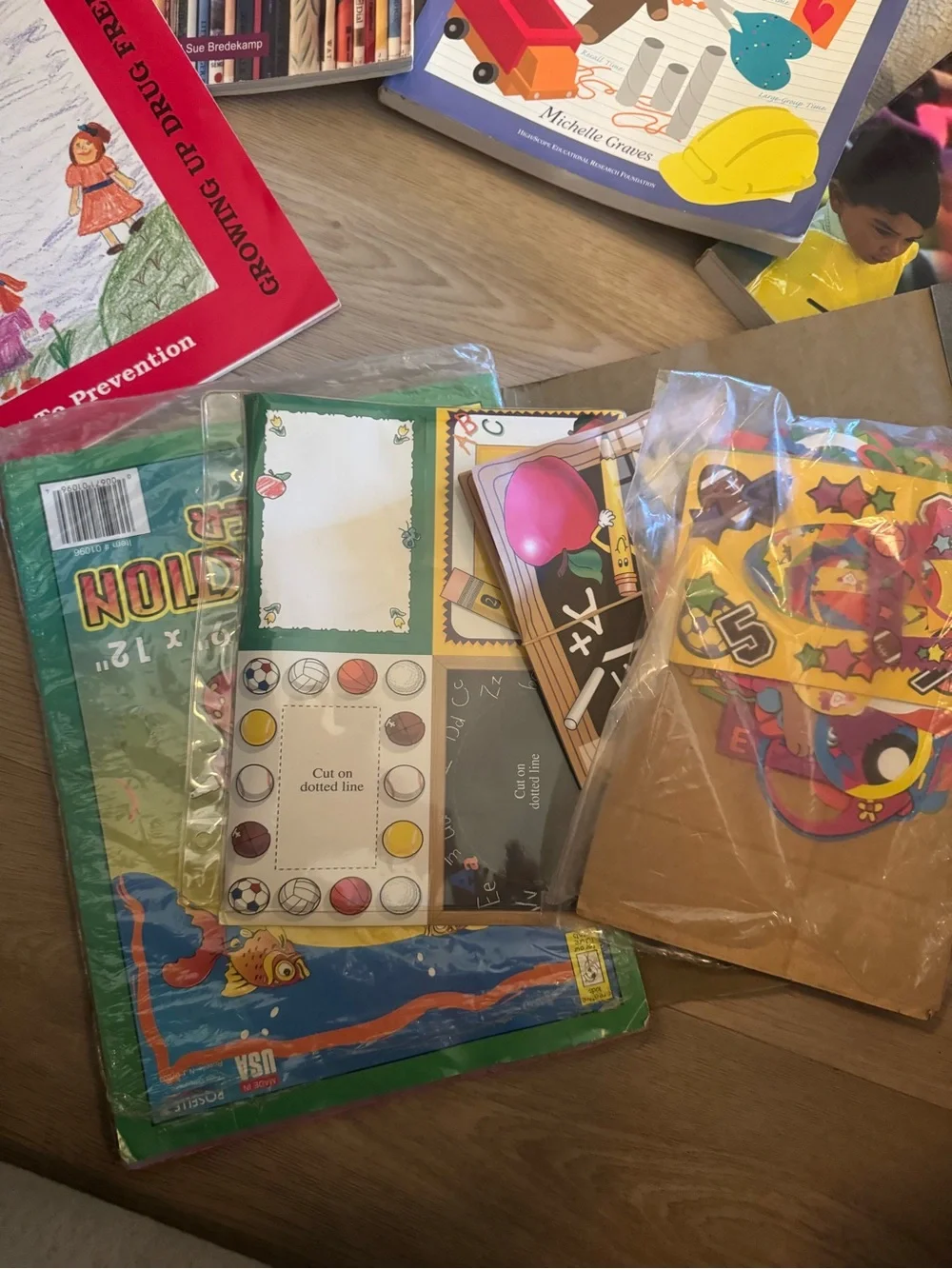 Early education lesson books